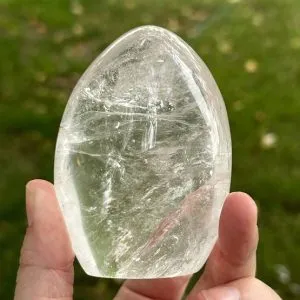Clear Quartz standing freeform