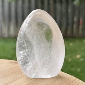 Clear Quartz standing freeform