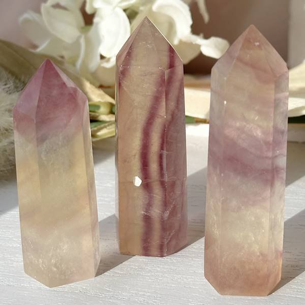 Rainbow Fluorite Tower