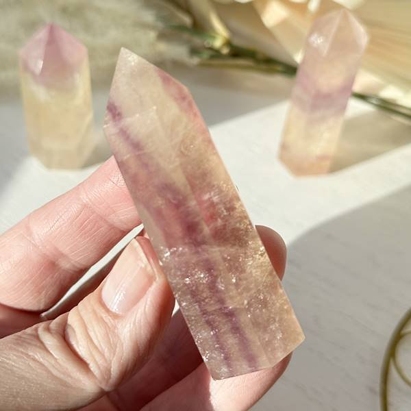 Rainbow Fluorite Tower