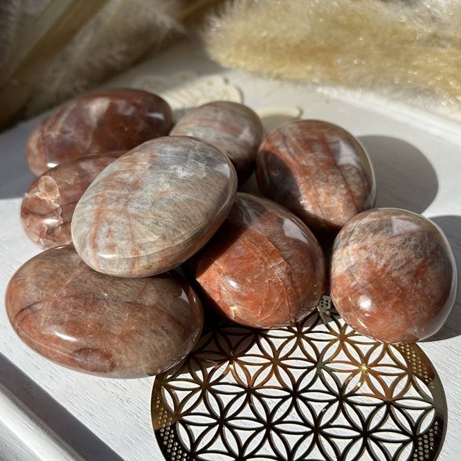 Moonstone with Sunstone