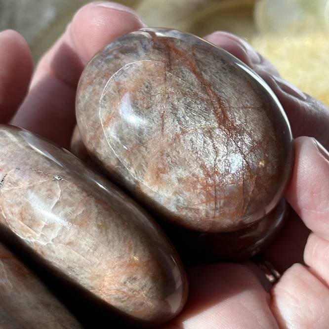 Moonstone with Sunstone