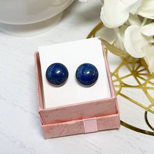 Gemstone Stud Earrings