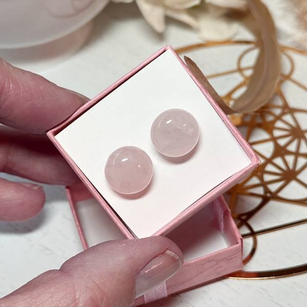 Gemstone Stud Earrings