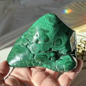 Malachite helps with emotional transformation, helping individuals to let go of negative patterns and emotions