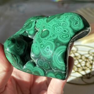 Malachite helps with emotional transformation, helping individuals to let go of negative patterns and emotions