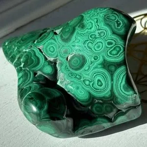 Malachite helps with emotional transformation, helping individuals to let go of negative patterns and emotions