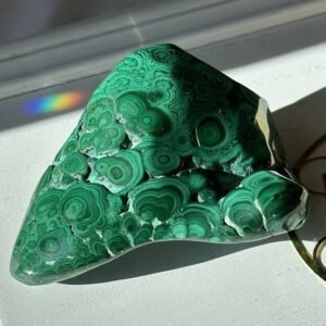 Malachite helps with emotional transformation, helping individuals to let go of negative patterns and emotions