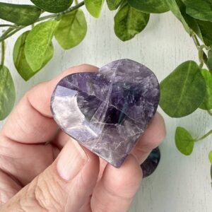 Amethyst encourages inner peace and spiritual awareness. It is known to fight addictive behavior. Aids in meditation and healing.