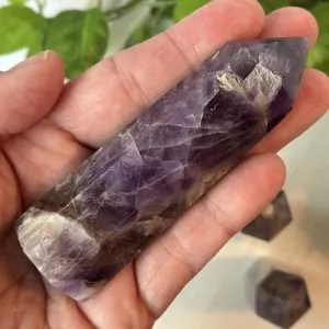 Chevron Amethyst tower spiritual connection