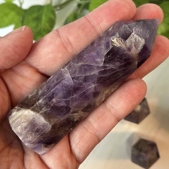 Chevron Amethyst Tower