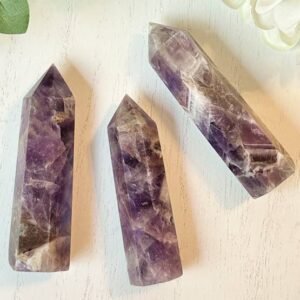Chevron Amethyst tower spiritual connection