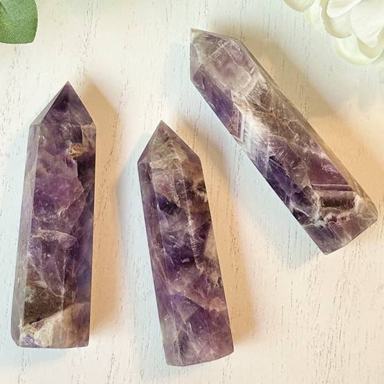 Chevron Amethyst Tower