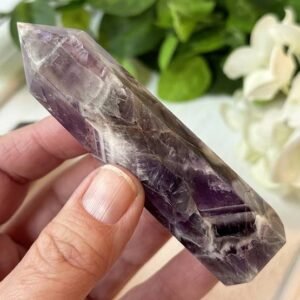 Chevron Amethyst tower spiritual connection