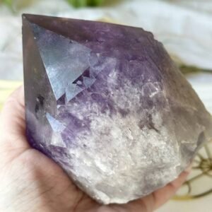 Bolivian Amethyst Elestial spiritual insight expansion wisdom