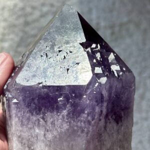 Bolivian Amethyst Elestial spiritual insight expansion wisdom