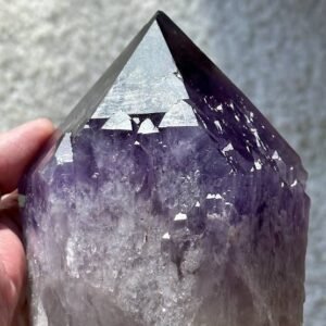 Bolivian Amethyst Elestial spiritual insight expansion wisdom