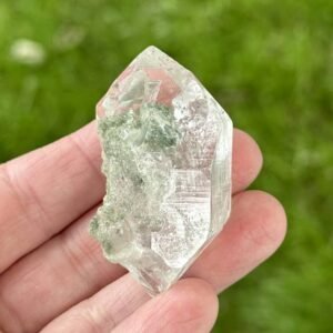 Rare Himalayan Quartz with Green Chlorite from Pradesh Himal. Exceptional clarity, powerful healing, and spiritual growth