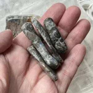 Llanite is an energy amplifier, bringing up the high vibes. This unique stone will stimulate the Heart Chakra to encourage harmony and compassion.