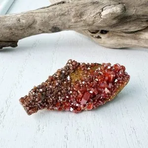Ignite creativity and passion with vibrant Vanadinite from Morocco. Boost focus, energy, and motivation with this dynamic crystal. Perfect for artists and creators.