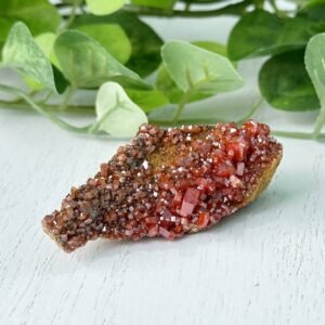 Ignite creativity and passion with vibrant Vanadinite from Morocco. Boost focus, energy, and motivation with this dynamic crystal. Perfect for artists and creators.