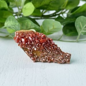 Ignite creativity and passion with vibrant Vanadinite from Morocco. Boost focus, energy, and motivation with this dynamic crystal. Perfect for artists and creators.