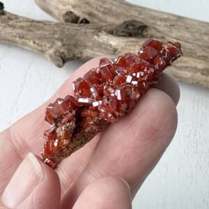 Ignite creativity and passion with vibrant Vanadinite from Morocco. Boost focus, energy, and motivation with this dynamic crystal. Perfect for artists and creators.
