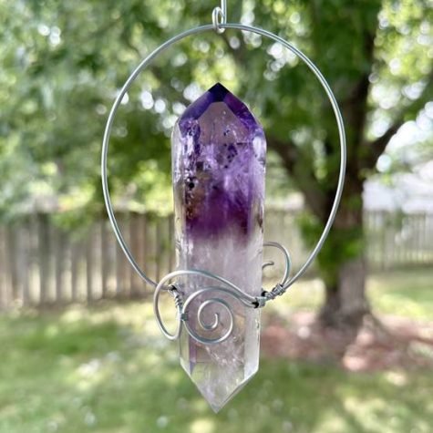 Floating Amethyst Crystal