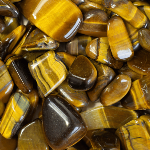 tigers eye tumbled stones