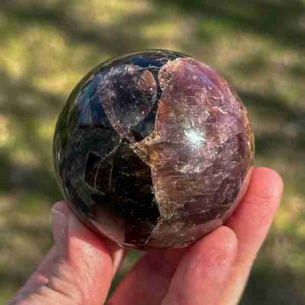 Super Seven Amethyst Sphere