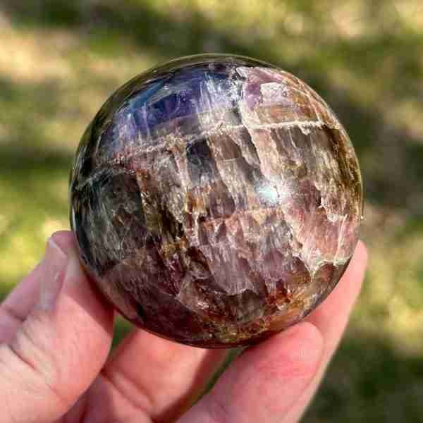 Super Seven Amethyst Sphere