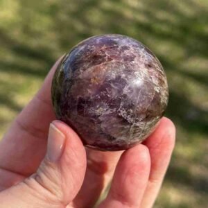 Super Seven Amethyst sphere