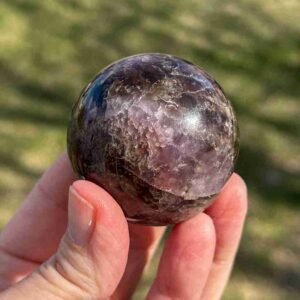 Super Seven Amethyst sphere