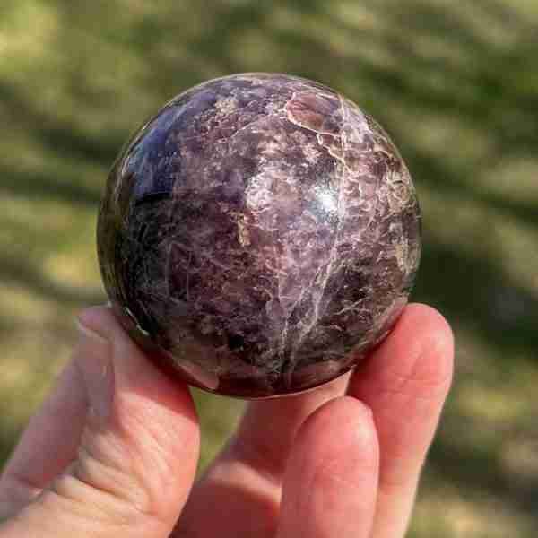 Super Seven Amethyst Sphere