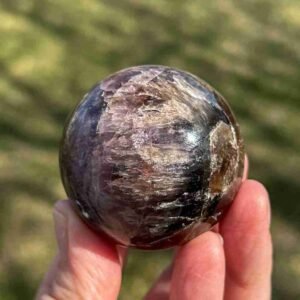 Super Seven Amethyst sphere