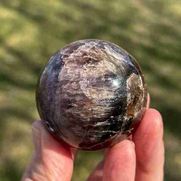 Super Seven Amethyst Sphere