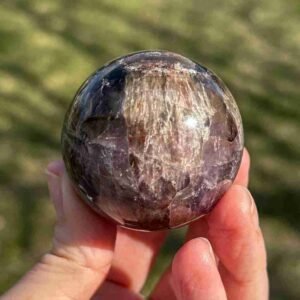 Super Seven Amethyst sphere