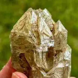 Elestial Fenster Double-Terminated Rutilated Quartz