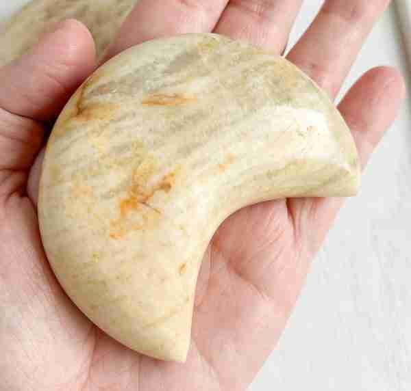 Peach Moonstone Moons