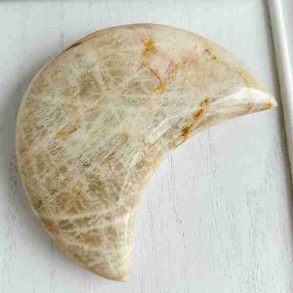 Peach Moonstone Moons