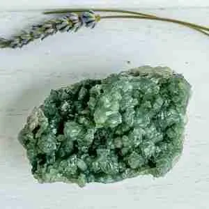 phrenite natural cluster