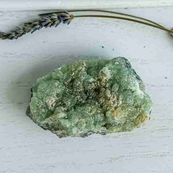 phrenite natural cluster