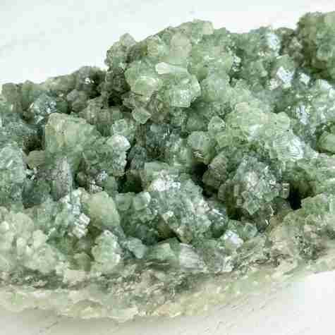 phrenite natural cluster