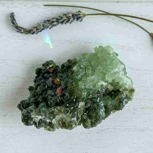 Phrenite Cluster