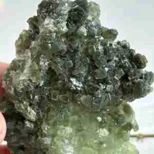 Phrenite natural cluster