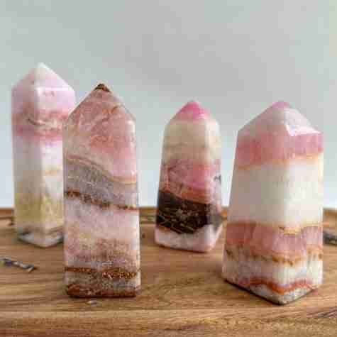 Pink Aragonite Tower