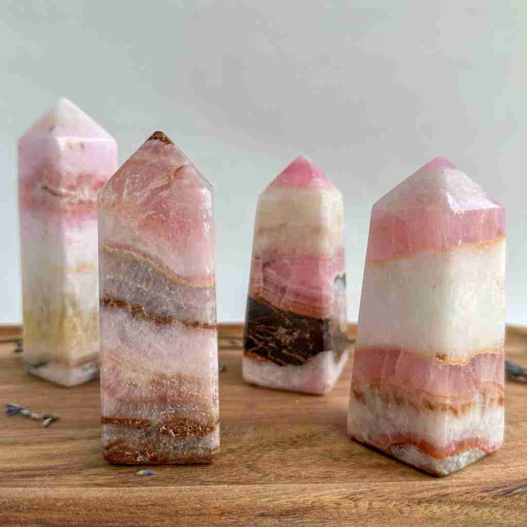 Pink Aragonite Tower