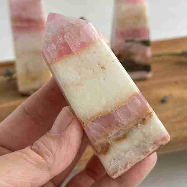 Pink Aragonite Towers