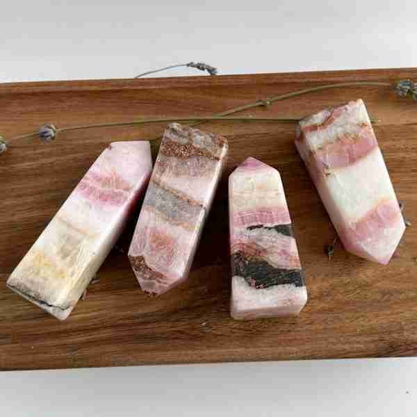 Pink Aragonite Towers