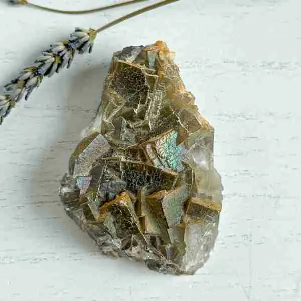 Rainbow Iridescent Fluorite